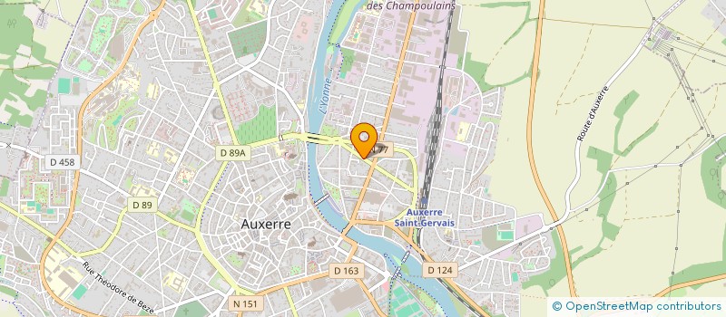 localisation de l'entreprise TERRASSEMENT DES ALLEES ICAUNAISES à AUXERRE