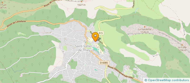 localisation de l'entreprise TERRASSEMENT DU HAUT PAYS à SAINT-VALLIER-DE-THIEY