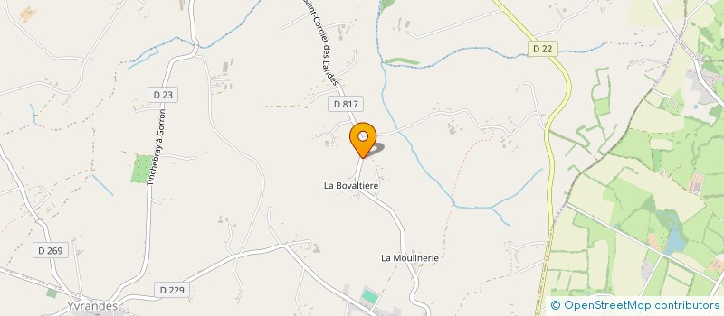 localisation de l'entreprise TERRASSEMENT DUBOIS CHRISTOPHE SARL à TINCHEBRAY-BOCAGE