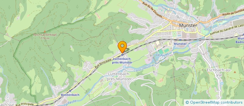 localisation de l'entreprise TERRASSEMENT ET BROYAGE KEMPF SARL  HOHROD