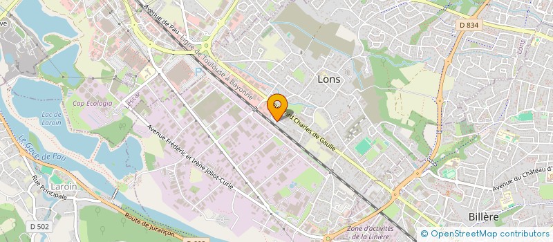 localisation de l'entreprise TERRASSEMENT FERREIRA ET FILS  LONS