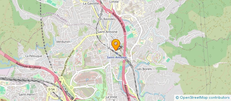 localisation de l'entreprise TERRASSEMENT LILA LOCATION  MARSEILLE