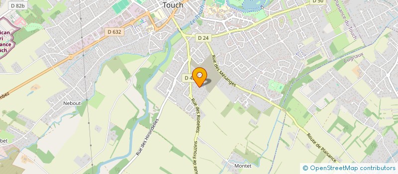 localisation de l'entreprise TERRASSEMENT MACONNERIE PLATRERIE  PLAISANCE-DU-TOUCH