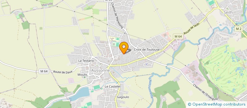 localisation de l'entreprise TERRASSEMENT MIDI-PYRENEES  AUSSONNE