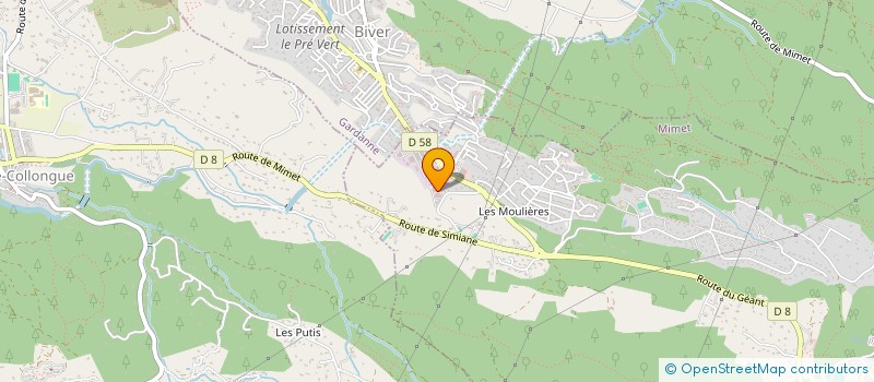 localisation de l'entreprise TERRASSEMENT MINAGE CONCASSAGE  MIMET