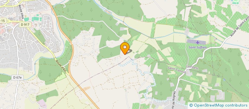 localisation de l'entreprise TERRASSEMENTS DE CABRIERES  LAMBESC