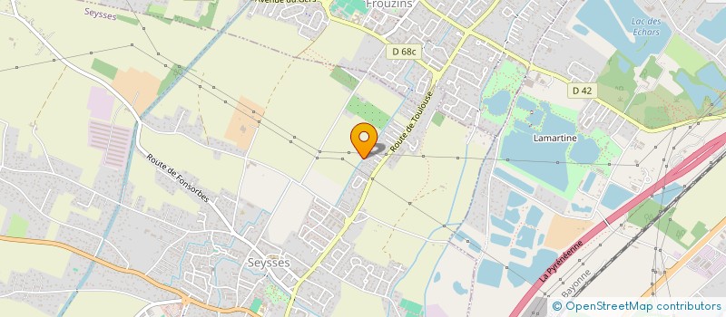 localisation de l'entreprise TERRASSEMENTS NARDARI  SEYSSES