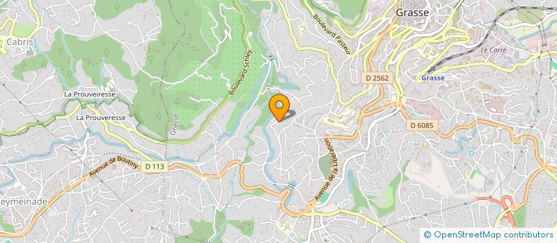 localisation de l'entreprise TERRASSEMENTS TRAVAUX PUBLICS LOGLI à GRASSE