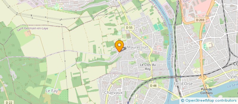 localisation de l'entreprise TERRASSERRURERIE  MAURECOURT