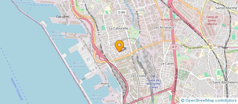 localisation de l'entreprise TERRASSES à MARSEILLE 15EME
