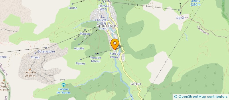 localisation de l'entreprise TERRASSES DE LABRAU à ALLOS