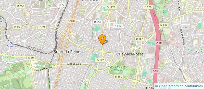 localisation de l'entreprise TERRASSIN NETWORK  L'HAY-LES-ROSES