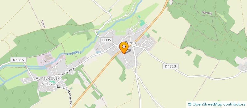 localisation de l'entreprise TERRAT'AIR SERVICES à GARANCIERES-EN-DROUAIS