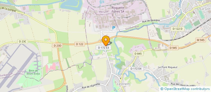 localisation de l'entreprise TERRATECK  LESTREM