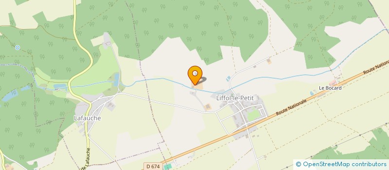 localisation de l'entreprise TERRATERRE à LIFFOL-LE-PETIT