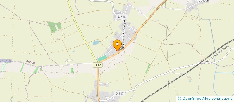 localisation de l'entreprise TERRATMOS  THURET