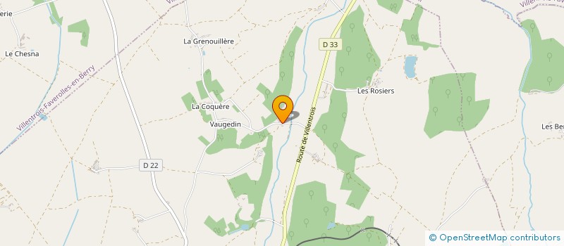 localisation de l'entreprise TERRATRANS 36 à LUCAY-LE-MALE