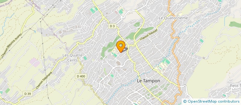 localisation de l'entreprise TERRATROPIC  LE TAMPON