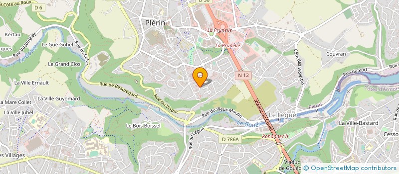 localisation de l'entreprise TERRATTITUDE22  PLERIN