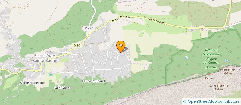 localisation de l'entreprise TERRAVEN  PLAN-D'AUPS-SAINTE-BAUME