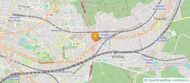localisation de l'entreprise TERRAVENIA à VIROFLAY