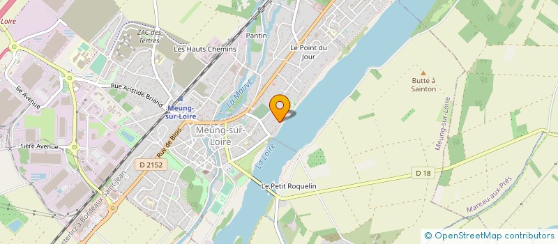 localisation de l'entreprise TERRAVENIR à MEUNG-SUR-LOIRE