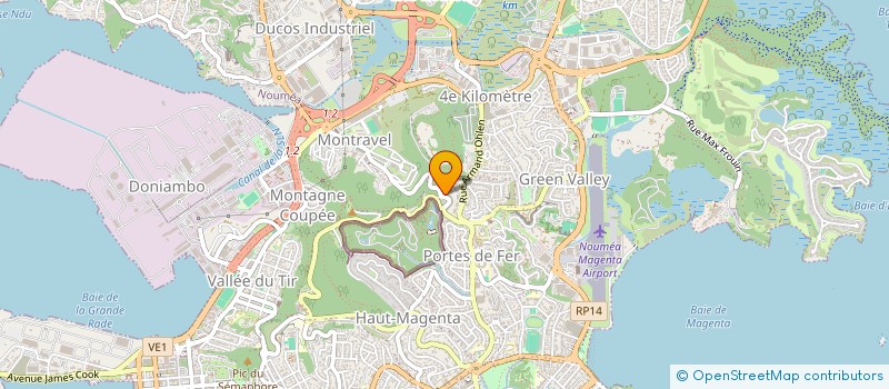 localisation de l'entreprise TERRAWAVE LOGISTIQUE ET SERVICES à NOUMEA