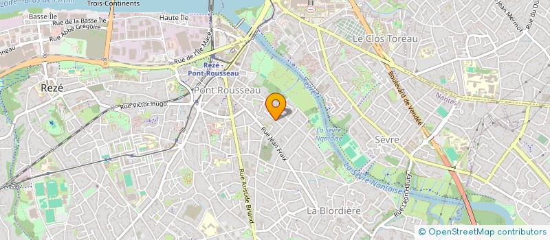 localisation de l'entreprise TERRAZIMUT à REZE