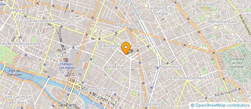 localisation de l'entreprise TERRAZINA  PARIS