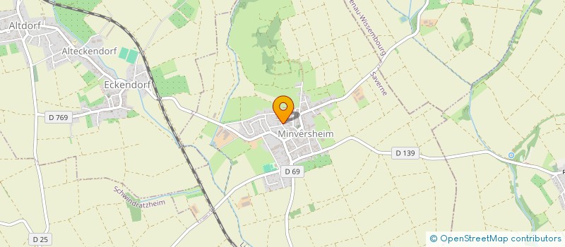 localisation de l'entreprise TERRE 67  MINVERSHEIM