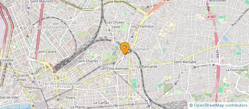 localisation de l'entreprise TERRE à MARSEILLE