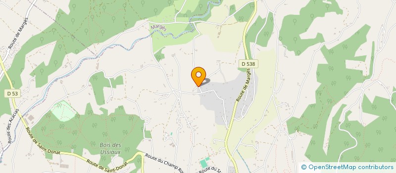 localisation de l'entreprise TERRE A DANSER  PEYRINS