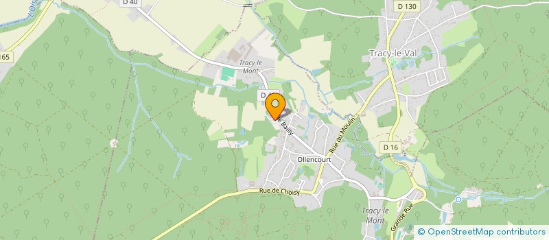 localisation de l'entreprise TERRE A TERRE à TRACY-LE-MONT