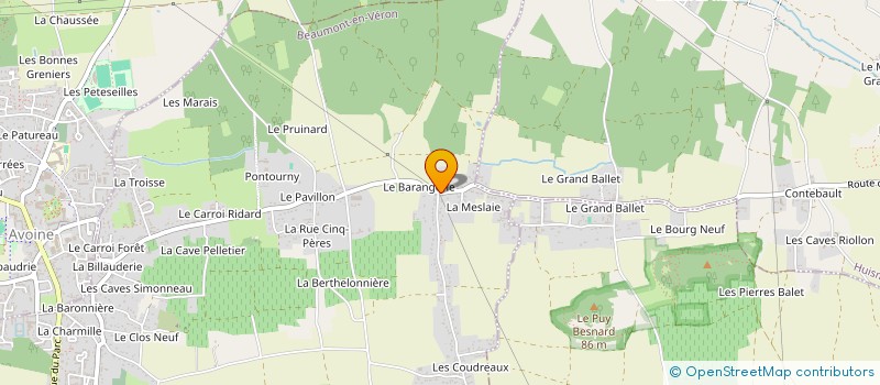 localisation de l'entreprise TERRE ADELIE  BEAUMONT-EN-VERON