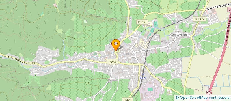 localisation de l'entreprise TERRE ALSACE CONCEPT à ANDLAU