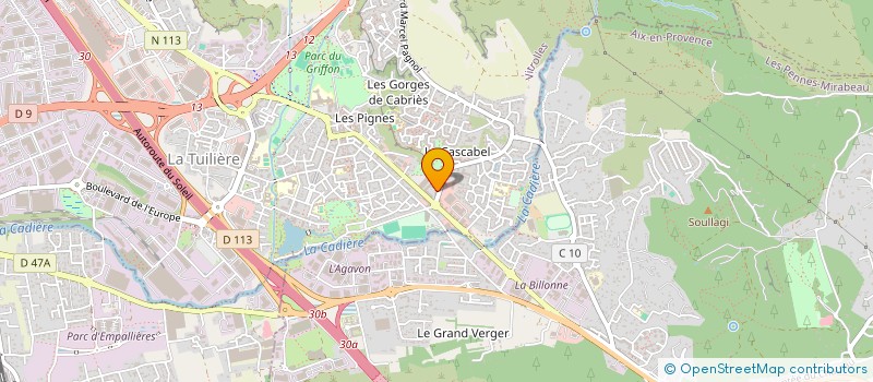 localisation de l'entreprise TERRE API à VITROLLES