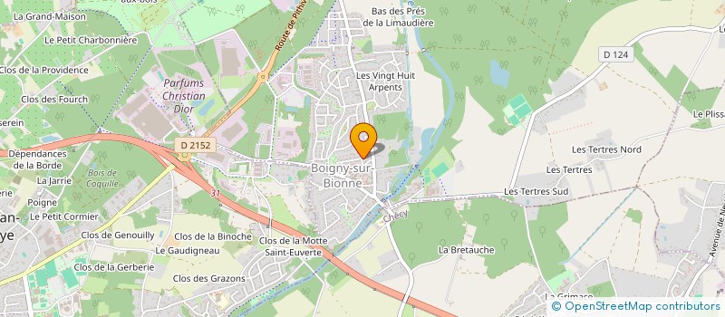 localisation de l'entreprise TERRE AUTISME VIE à BOIGNY-SUR-BIONNE