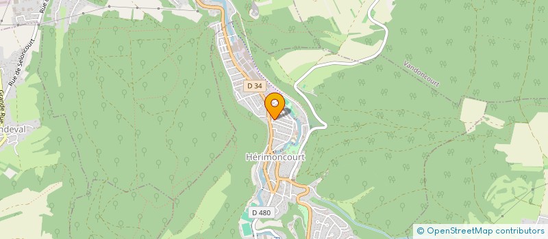 localisation de l'entreprise TERRE BLANCHE  HERIMONCOURT