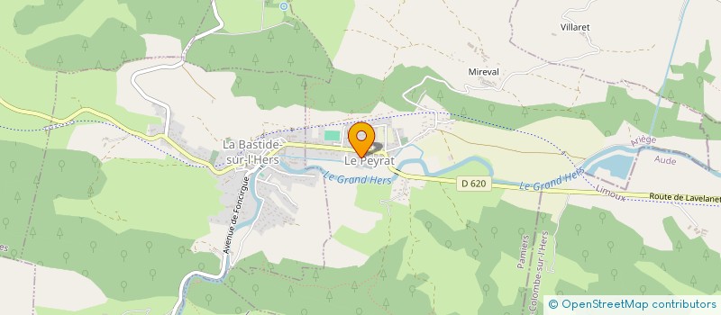 localisation de l'entreprise TERRE CATHARE à PUIVERT