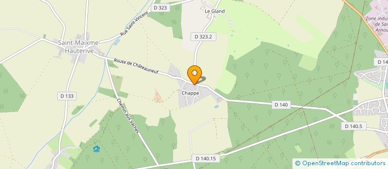 localisation de l'entreprise TERRE & CONCEPT à SAINT-MAIXME-HAUTERIVE
