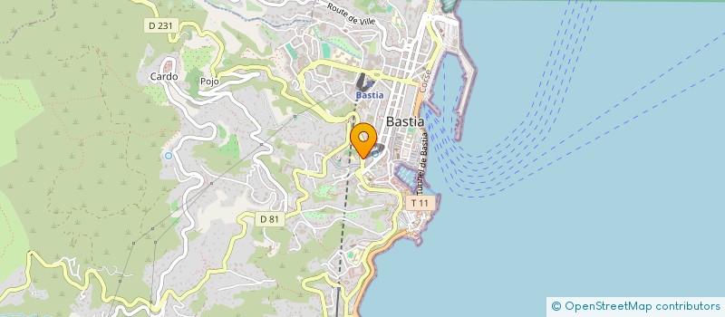 localisation de l'entreprise TERRE CORSE à BASTIA