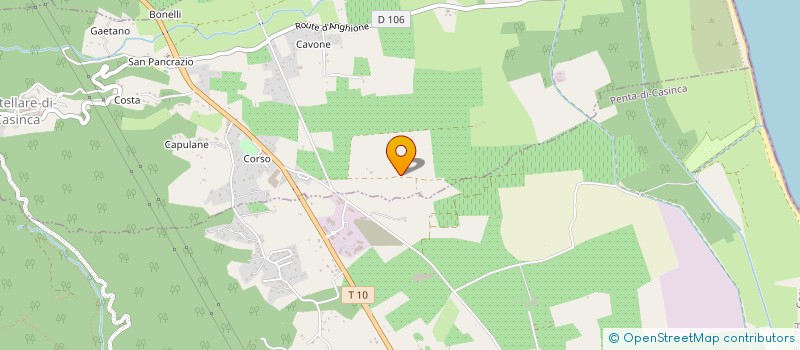 localisation de l'entreprise TERRE D'AGRUMES à PENTA-DI-CASINCA