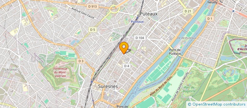 localisation de l'entreprise TERRE D AILLEURS à SURESNES