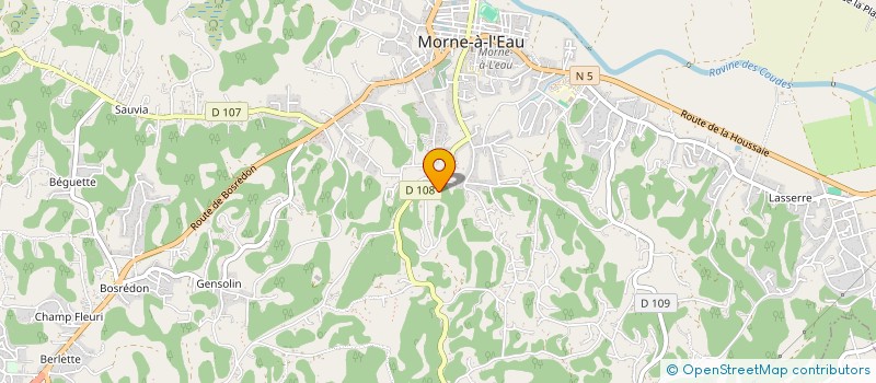 localisation de l'entreprise TERRE D'ANIM à MORNE A L'EAU