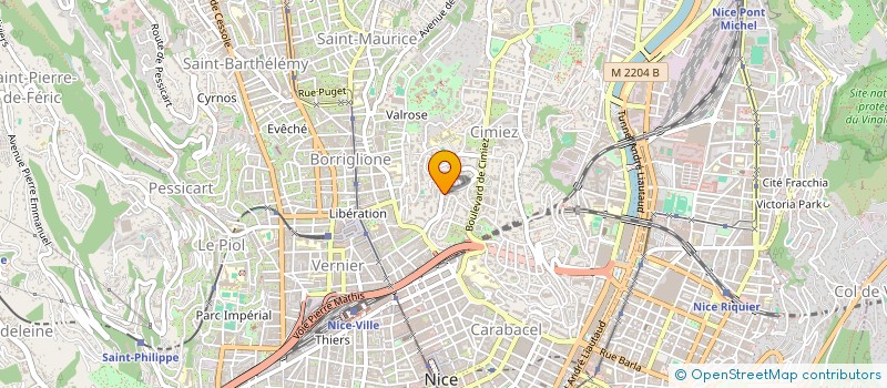 localisation de l'entreprise TERRE D'ARGAN à NICE