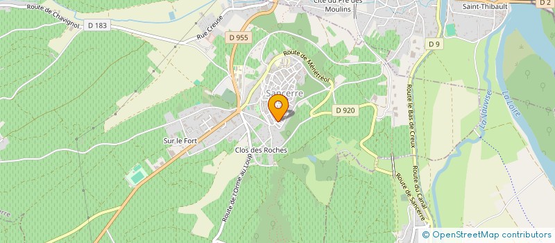 localisation de l'entreprise TERRE D'ARGOAT  SANCERRE