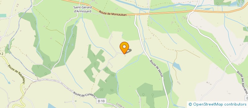 localisation de l'entreprise TERRE D'ARMISSARD à LISLE-SUR-TARN