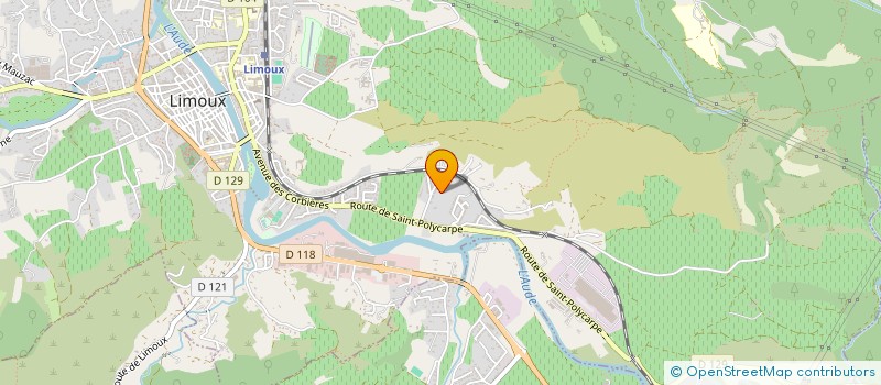 localisation de l'entreprise TERRE D'AUDE à LIMOUX