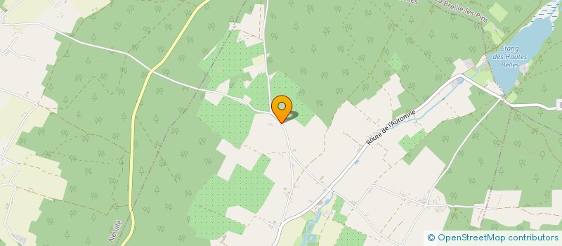 localisation de l'entreprise TERRE D'AUTOMNE  ALLONNES