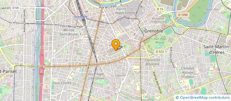 localisation de l'entreprise TERRE D'AVENIR à GRENOBLE